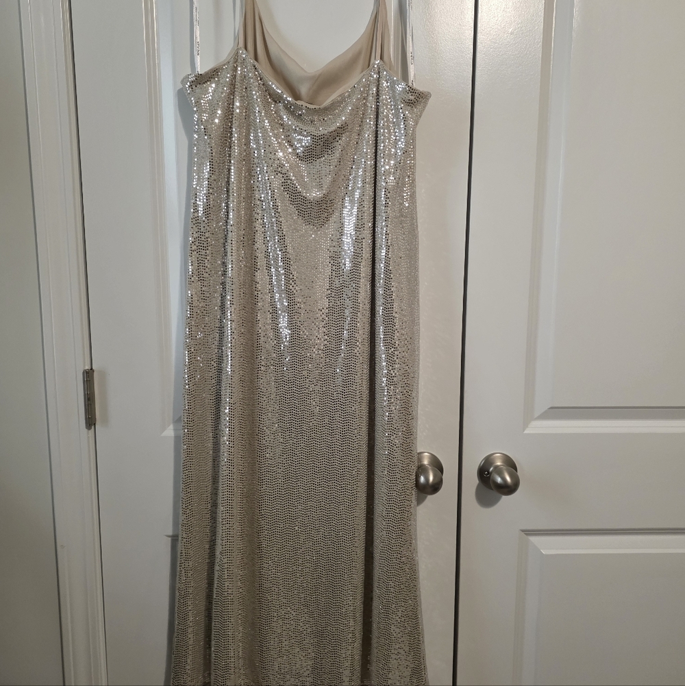 Anne Klein Sequin Midi Dress